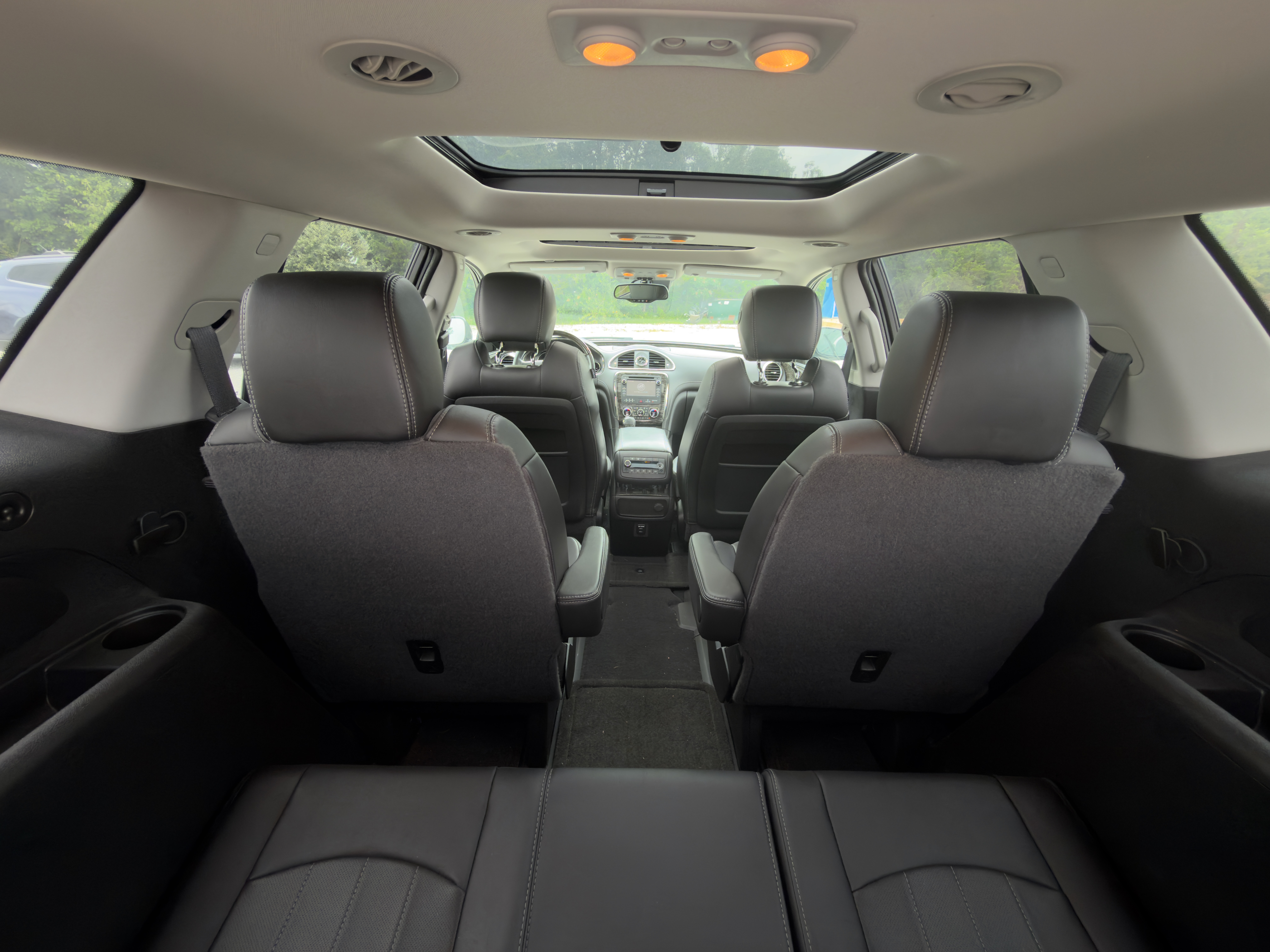 Black 2014 Buick Enclave wheel detail